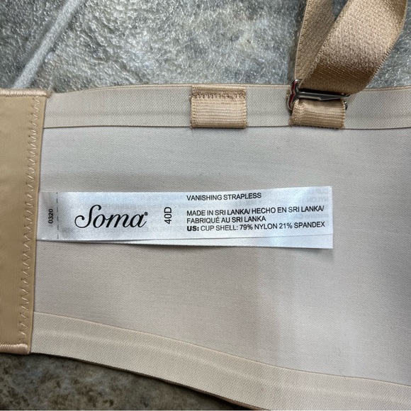 Soma Vanishing Strapless Bra - Picture 4 of 8
